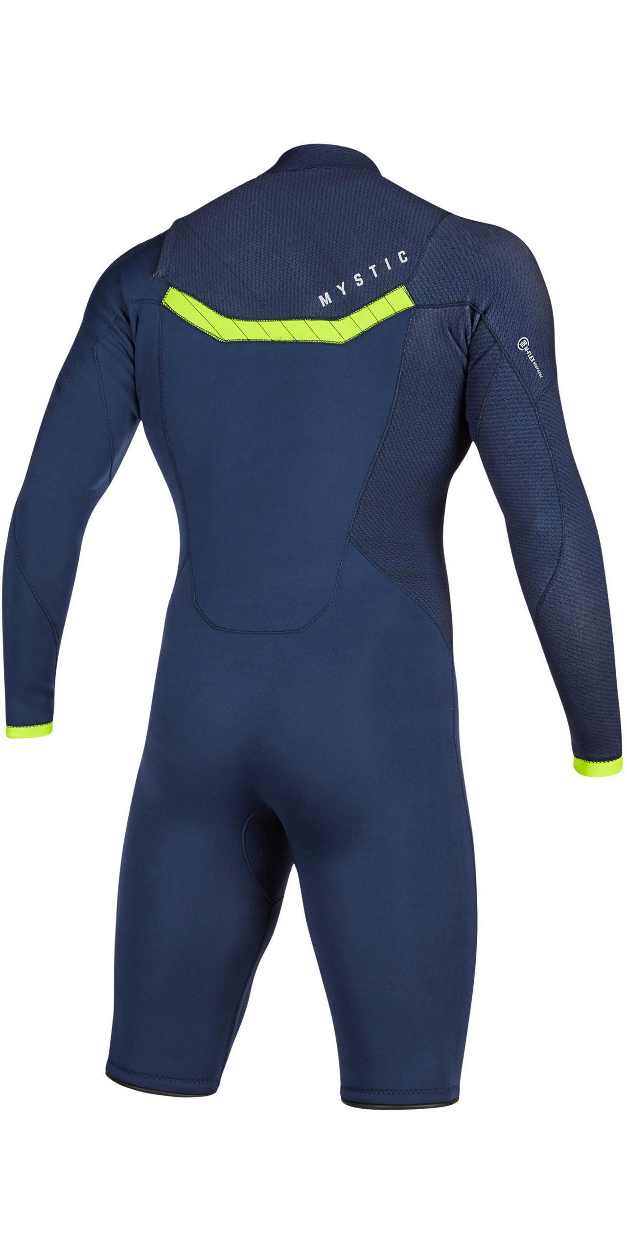 2020 Mystic Mens Marshall 3/2mm Long Sleeve Chest Zip Shorty Wetsuit 200060 Wetsuit Outlet