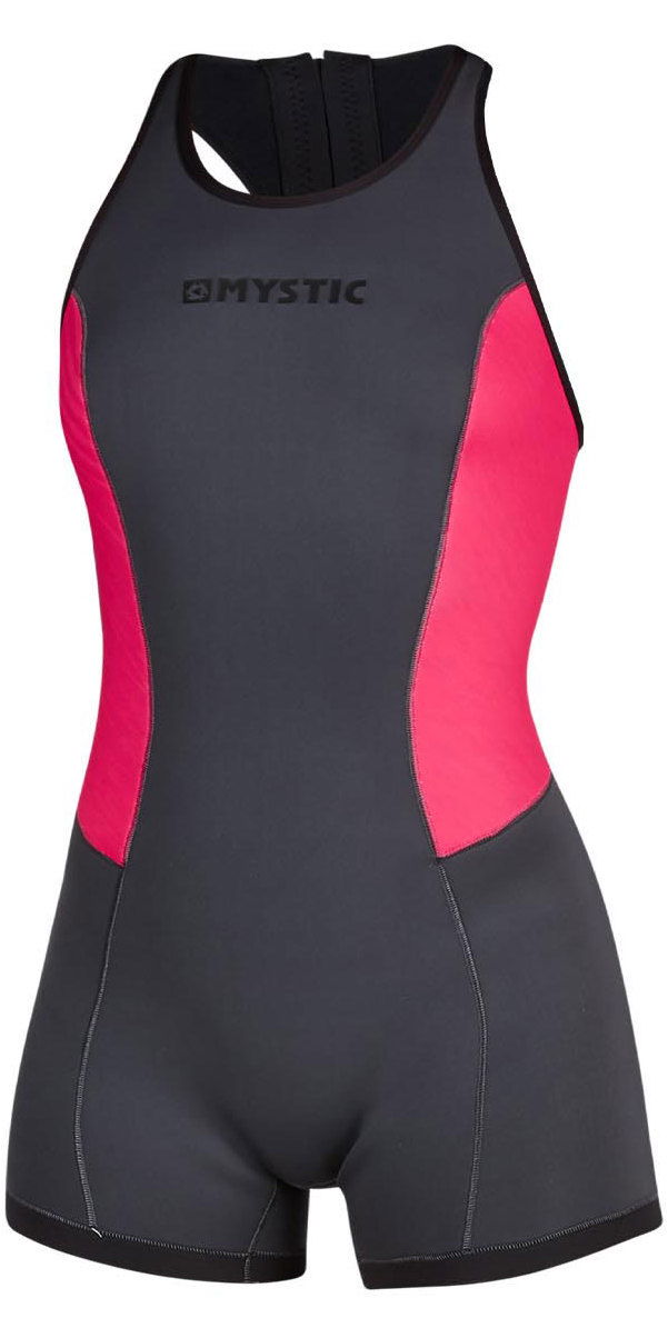Mystic Womens Diva 2mm Short Jane Wetsuit 200074 Phantom Grey