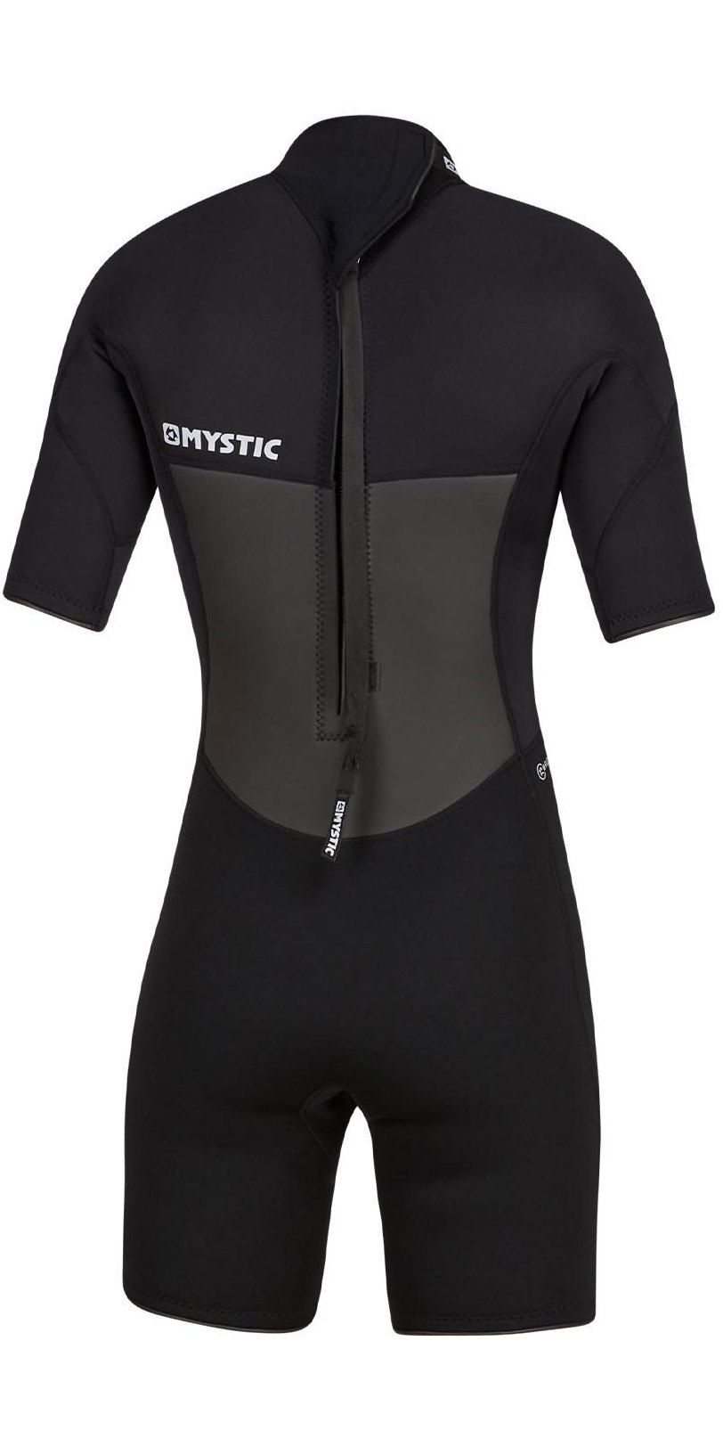 2020 Mystic Womens 3/2mm Back Zip Shorty Wetsuit 200084 Black