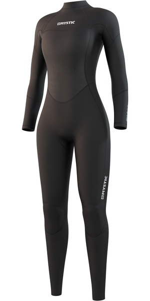 Mystic Womens Star 3/2mm Back Zip Wetsuit 210318 - Black