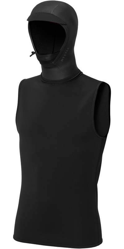 Mystic 3/2mm Neoprene Hooded Wetsuit Top