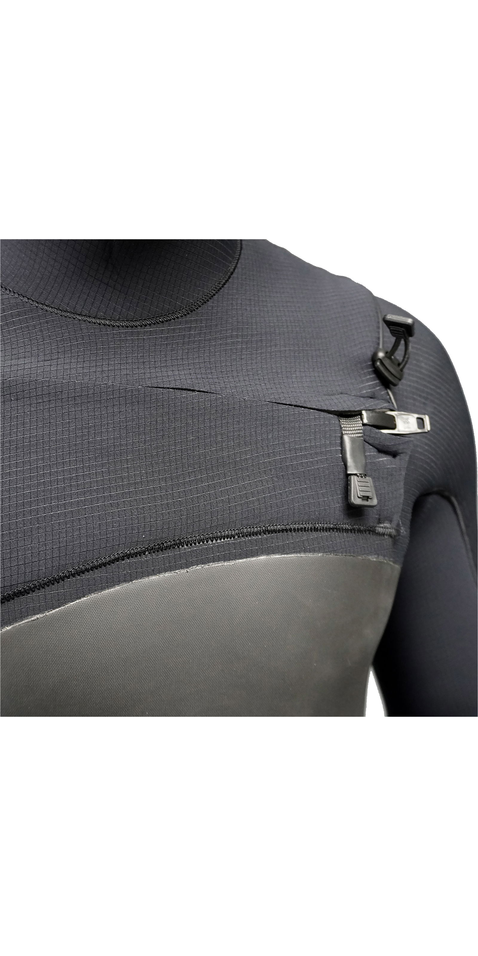 Xcel Mens Infiniti X2 4/3mm Chest Zip Wetsuit - Black - Picture 11 of 16