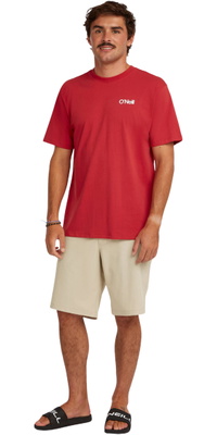 2026 ONeill Mens Hybrid 19 Melange Shorts 2700089 - Cocoa Sand