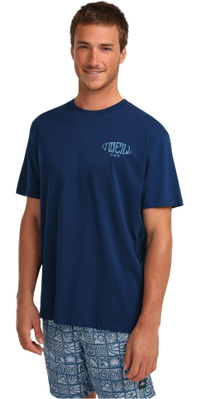 2026 ONeill Mens Box Logo T-Shirt 2850353 - English Evening