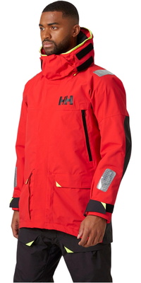 2026 Helly Hansen Mens Skagen Offshore Jacket 34255 - Alert Red