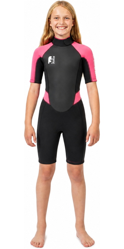 GUL Enfants G-Force 3mm Back Zip Shorty Combinaison Néoprène