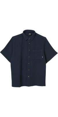 2026 T & C Surf Designs Mens Waffle Shirt TM7SS - Dark Navy