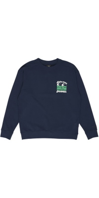 2026 T & C Surf Designs Mens Aloha State Crew Sweat TM7CF - Dark Navy