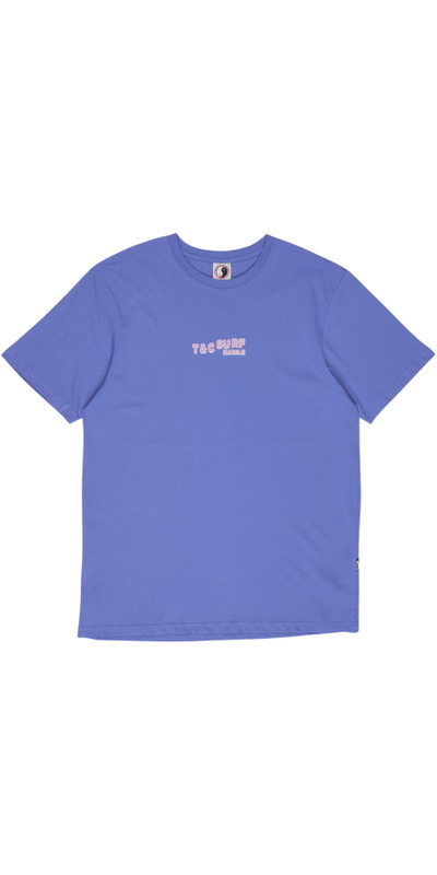 T & C Surf Designs Mens Twisted Print Short Sleeve Tee