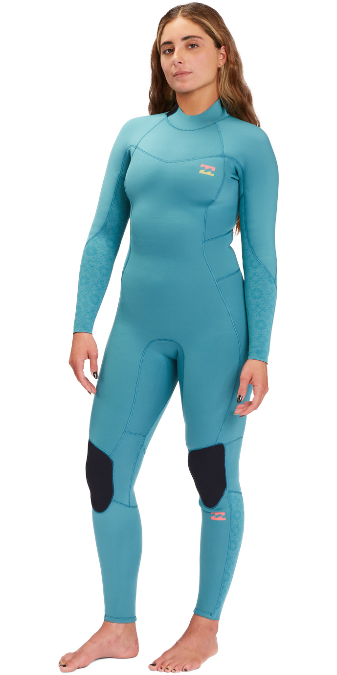 4/3mm Synergy 2022 - Back Zip Wetsuit for Women