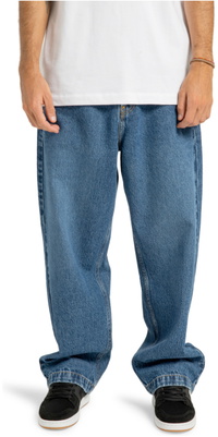 2026 DC Shoes Mens Worker Baggy Denim Pants ADYDP03093 - Stone Indigo
