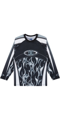 2026 DC Shoes Mens Sylem 2 Moto Jersey EDYKT03552 - Black