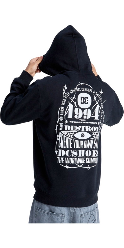 DC Shoes Mens Shape Or Destroy Hoodie