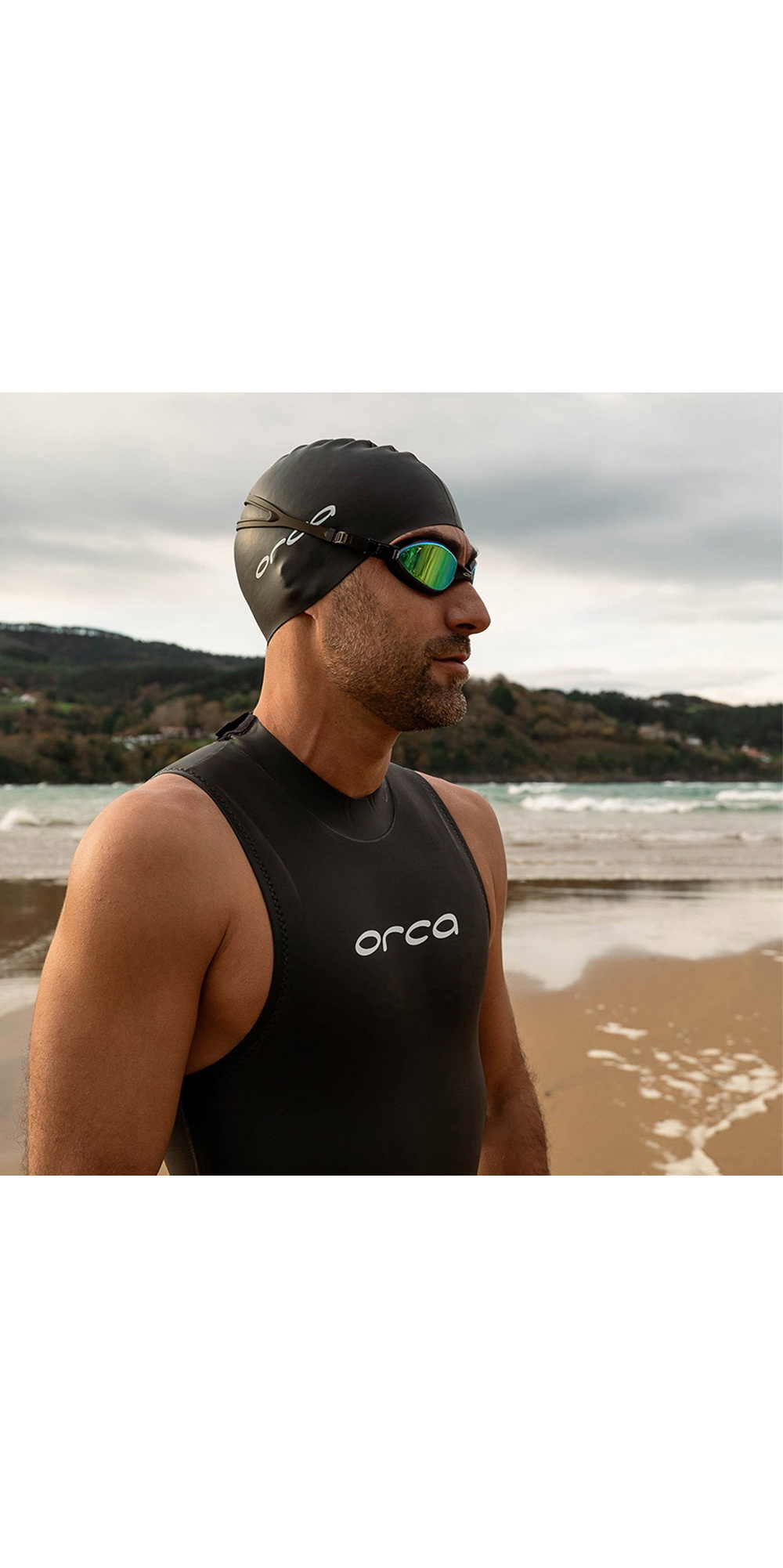 Orca Men's Vitalis Openwater Hi-vis Wetsuit Shorts Orca Vitalis Hi