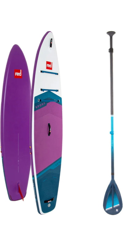 Red Paddle Co 11'0'' Sport MSL Stand Up Paddle Board & Hybrid Tough Paddle