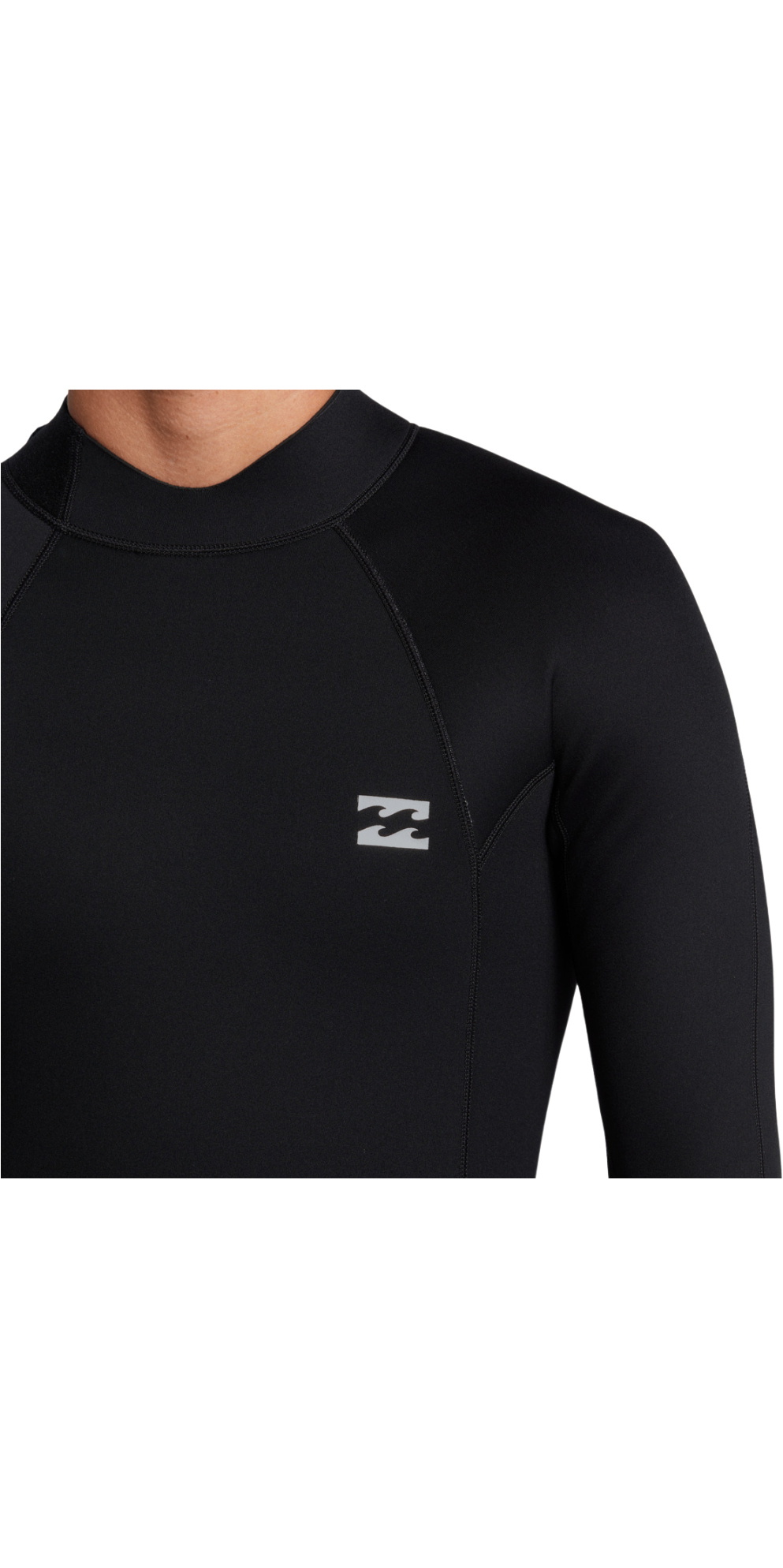 2025 Billabong Mens Foil 5/4mm Back Zip Wetsuit - Black - Picture 9 of 30