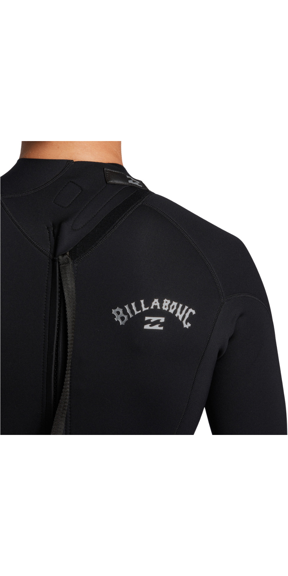 2025 Billabong Mens Foil 5/4mm Back Zip Wetsuit - Black - Picture 10 of 30