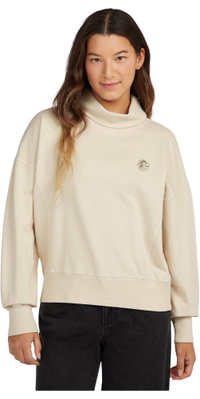 2026 ONeill Womens Originals High Neck Crew 1750136 - Linen White