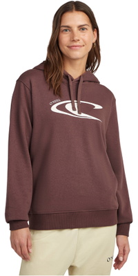 2026 ONeill Womens Graphic Hoodie 1750137 - Purple Gray