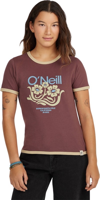 O'Neill Womens O'riginals Front Print T-Shirt
