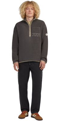 2026 ONeill Mens Originals Half Zip Fleece 2350152 - Raven