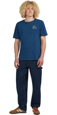 2026 ONeill Mens Originals Retro Back Print T-Shirt 2850384 - Regal Blue
