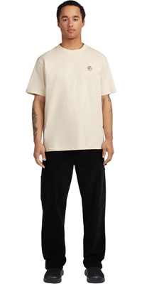 2026 ONeill Mens Originals Badge T-Shirt 2850390 - Linen White