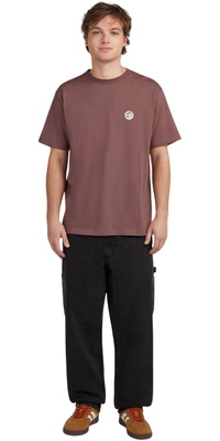 2026 ONeill Mens Originals Badge T-Shirt 2850390 - Purple Gray
