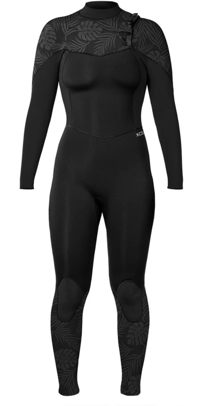 XCEL Frauen Comp 4/3mm Brustreißverschluss Neoprenanzug