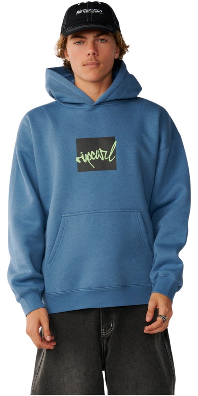 Rip Curl Mens Rip Script Icon Hoodie