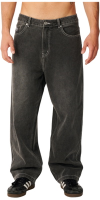 2026 Rip Curl Mens Archive Dirty Denim Jeans 02XMPA - Washed Grey