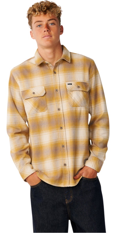 Rip Curl Mens Classic Surf Count Flannel Shirt