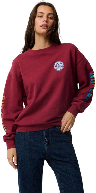 Rip Curl Womens Stephanie Gilmore Heritage Oversized Fleece