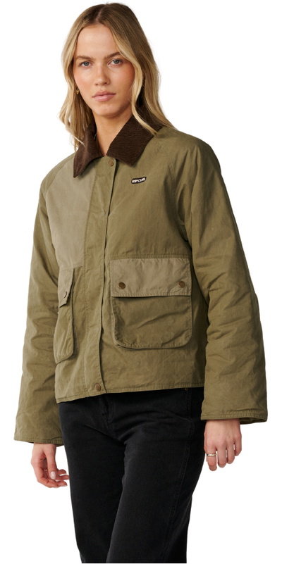 Rip Curl Womens Bossa Nova Waxed Chore Jacket