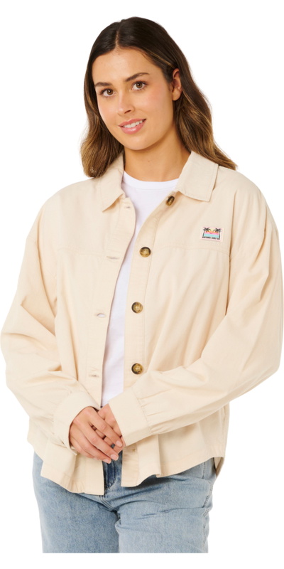 Rip Curl Womens Keepsakes Washed Cord Shirt