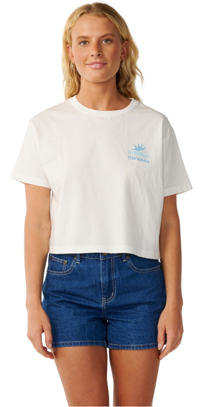 Rip Curl Womens Swell Crop T-Shirt