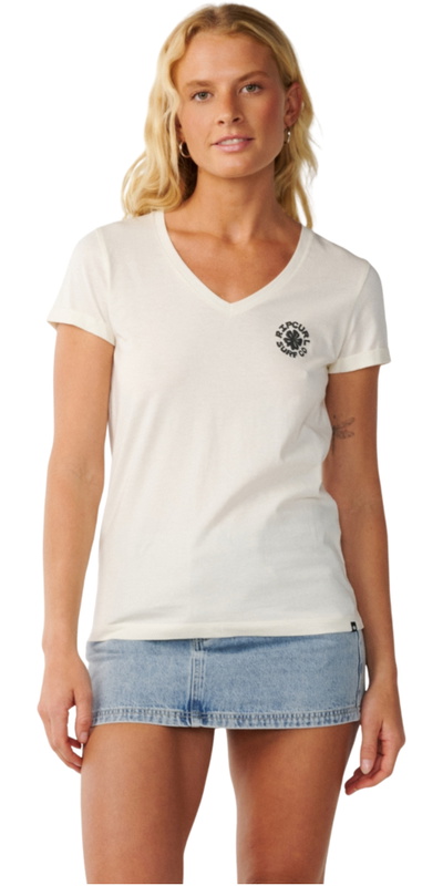 Rip Curl Womens Party Wave V Neck T-Shirt