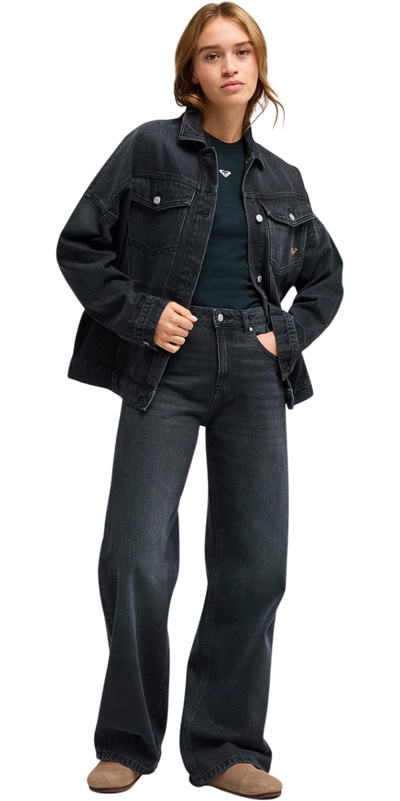 Roxy Womens Salty Horizon Denim Jacket