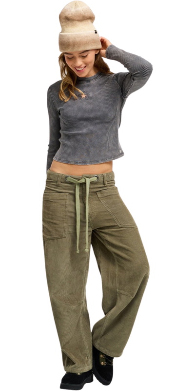 Roxy Womens Sky Is High Cord Pants