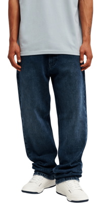2026 Quiksilver Mens Regular Denim Jeans EQYDP03495 - Blue Black Used