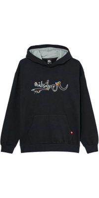 2026 Quiksilver Mens YG Vortex Hoodie EQYFT05230 - Black
