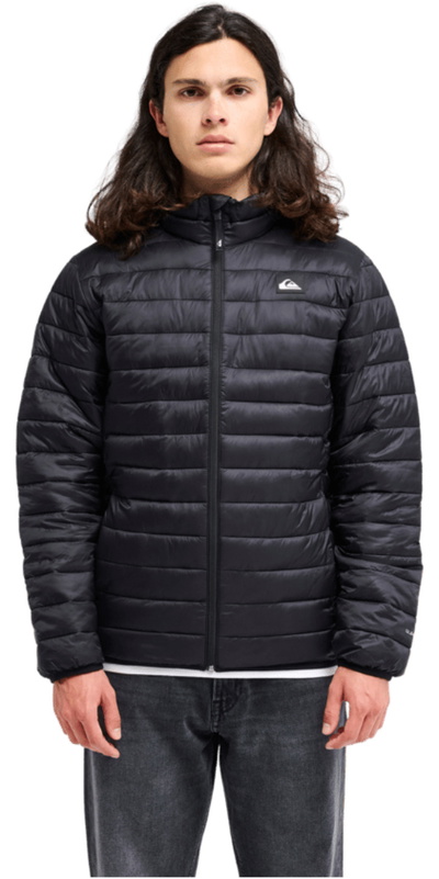 Quiksilver Mens Scaly Quilted Puffer Jacket