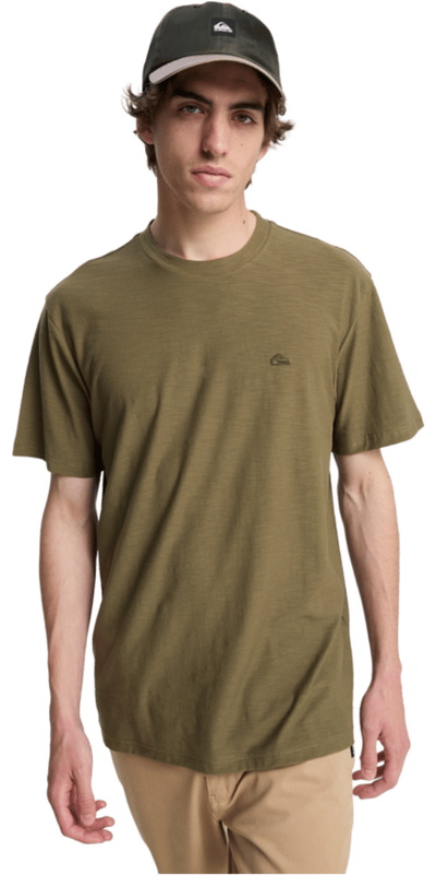 Quiksilver Mens Slub Roundneck T-Shirt