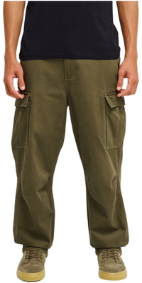 2026 Quiksilver Mens Taxer Regular Cord Pants EQYNP03315 - Elmwood