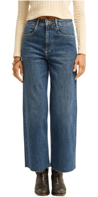 2026 Billabong Womens Be Free Denim Jeans EBJDP03014 - Medium Denim