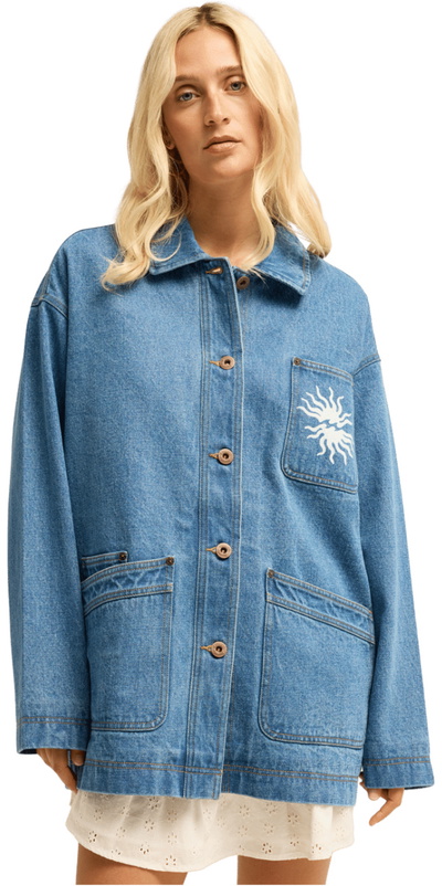 Billabong Womens Denim Shore Jacket