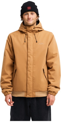 2026 Billabong Mens All Day Jacket EBYJK00141 - Tobacco
