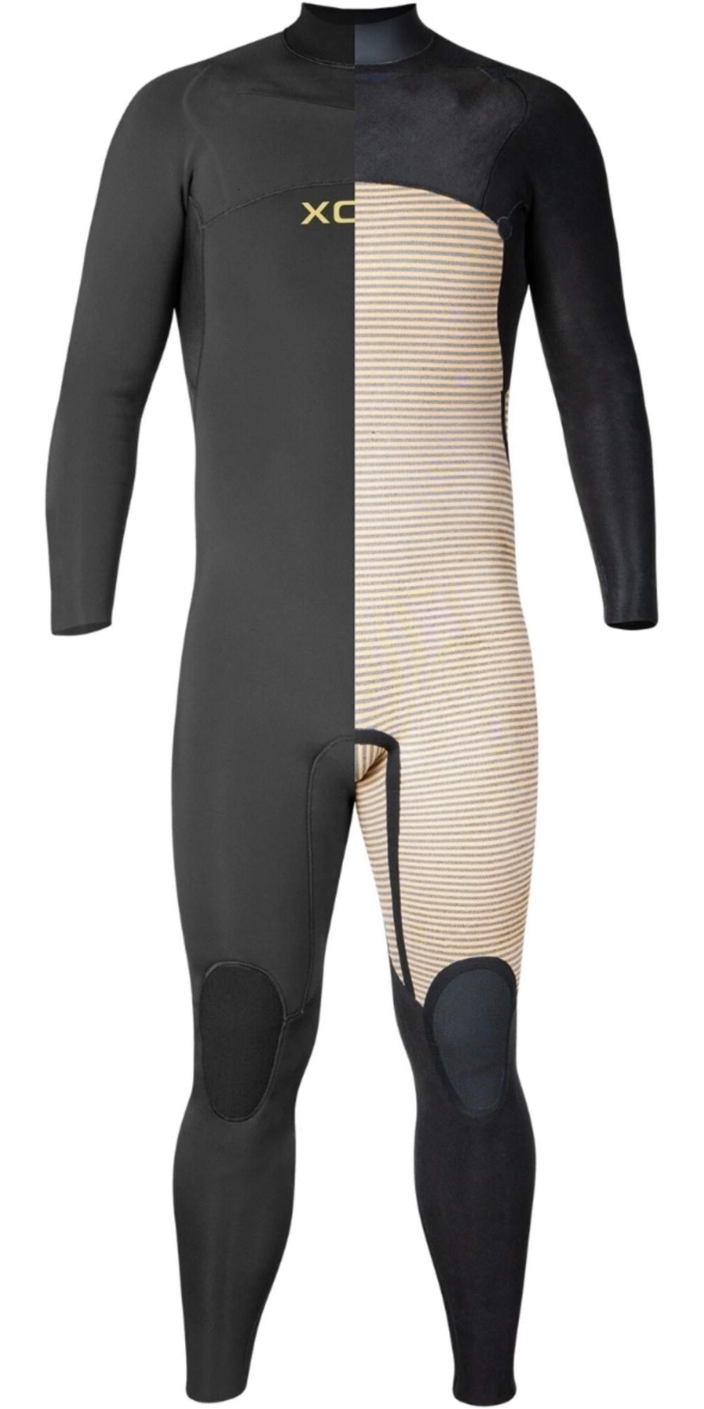 2025 XCEL Mens Comp 3/2mm Chest Zip Wetsuit - Black - Picture 2 of 3