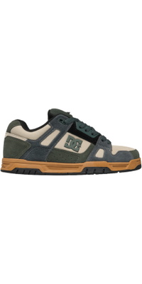 2026 DC Shoes Mens Stag Trainers 320188 - Deep Forest