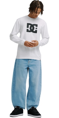 2026 DC Shoes Mens DC Star T-Shirt ADYZT05372 - White